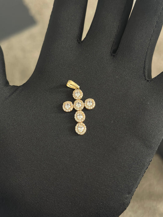 Cruz oro 18k italiano